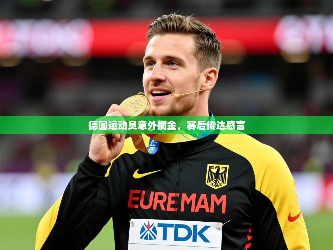 2025乐鱼体育德国运动员意外摘金,赛后传达感言 第4张